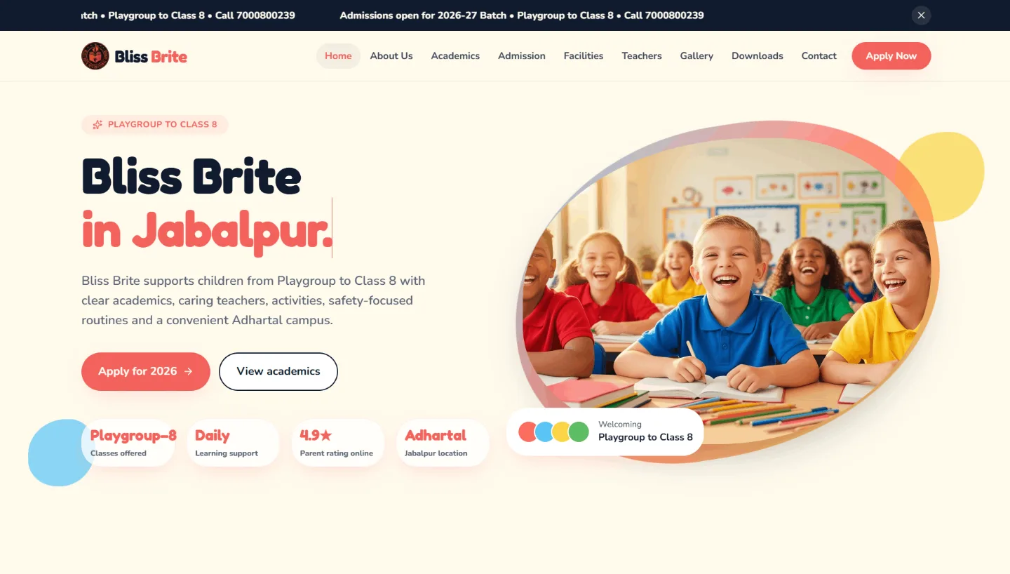 Pre Primary School